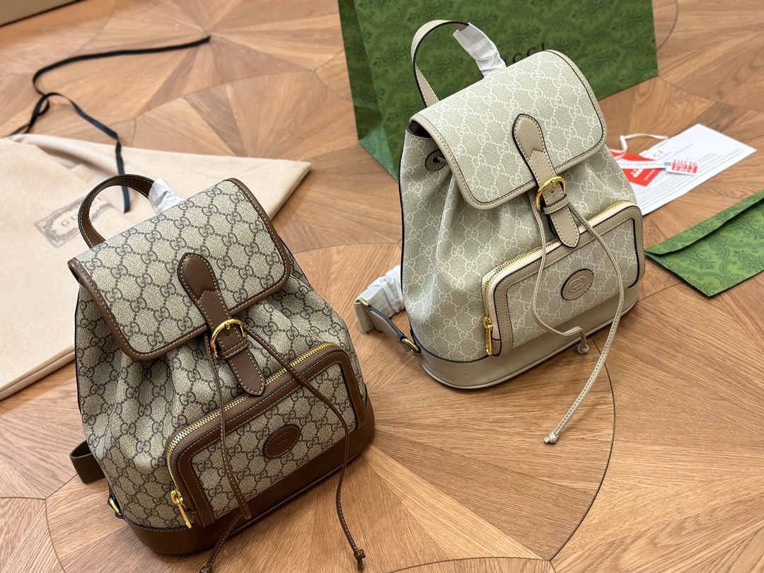 Top-quality original Gucci backpack for men and women… ⚠️Original fabric, super nice feel, calm and generous! You can’t choose wrong! Size: 26*36 The sample in the picture is the shipping entity